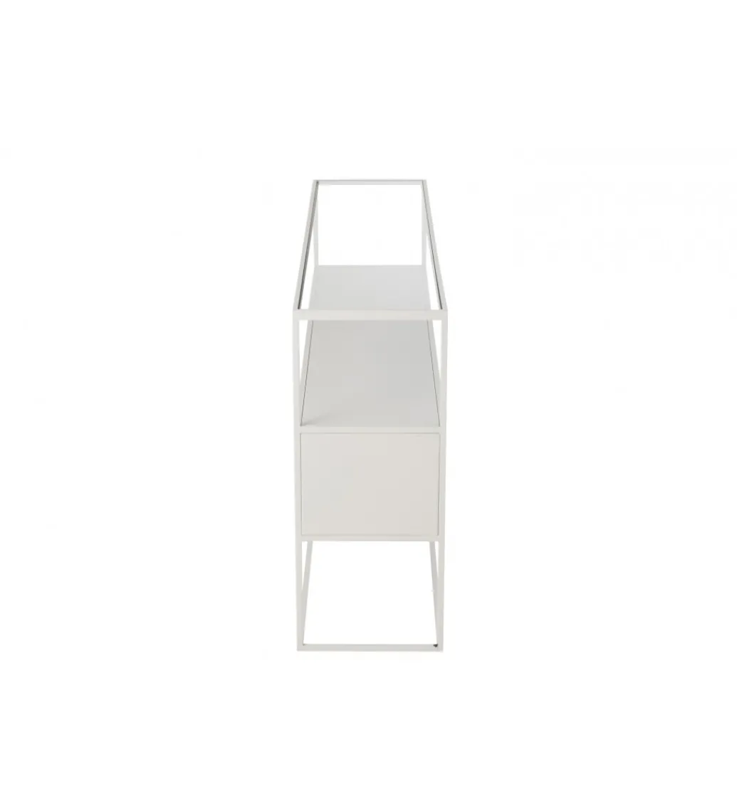 Konsola Square 140 cm biała*J-Line Online