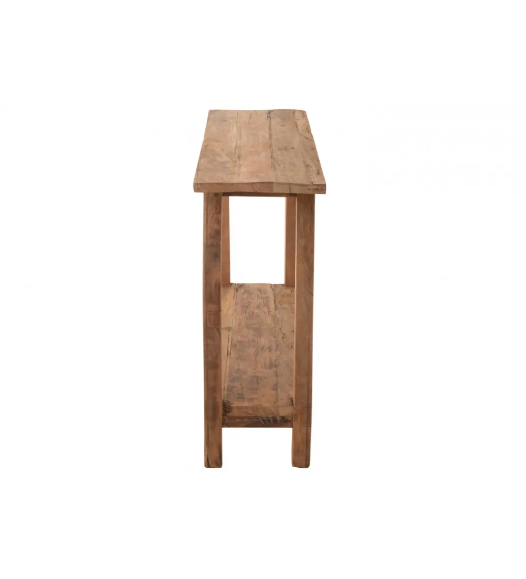Konsola SQUARE 120 cm naturalne drewno*J-Line Best