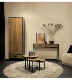 Konsola STUDY 120 cm drewno mango*LF-Design Online