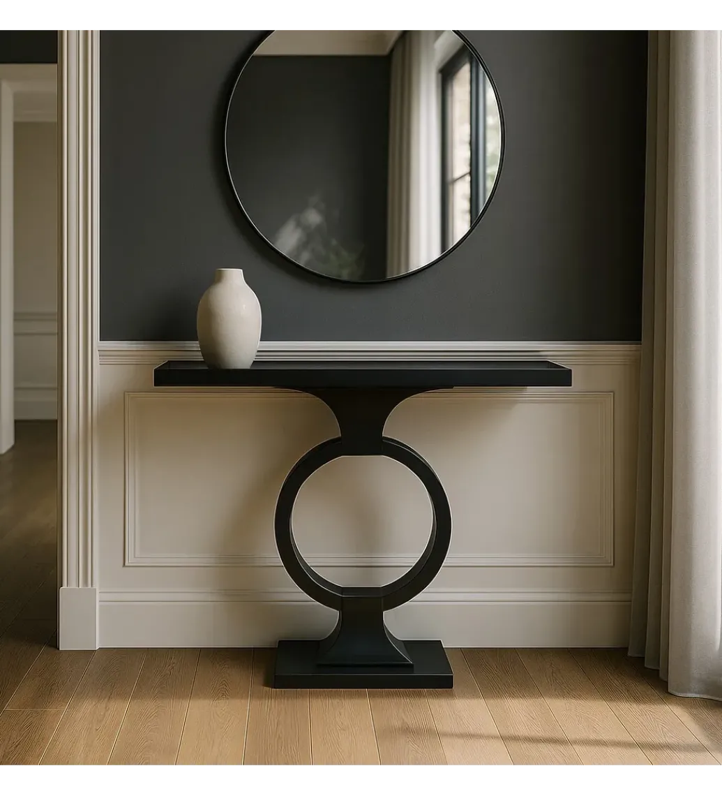 Konsola TARATYN 90 cm czarna*Zona-Design Outlet