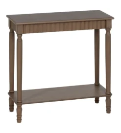 Konsola TEMPU 71 cm drewno sosna brązowy*Zona-Design Hot
