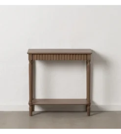 Konsola TEMPU 71 cm drewno sosna brązowy*Zona-Design Hot