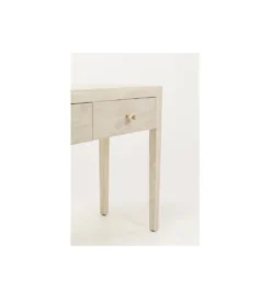 Konsola TRAVERTINO DRAWERS 100 x 77 cm naturalny beżowy*KARE Outlet