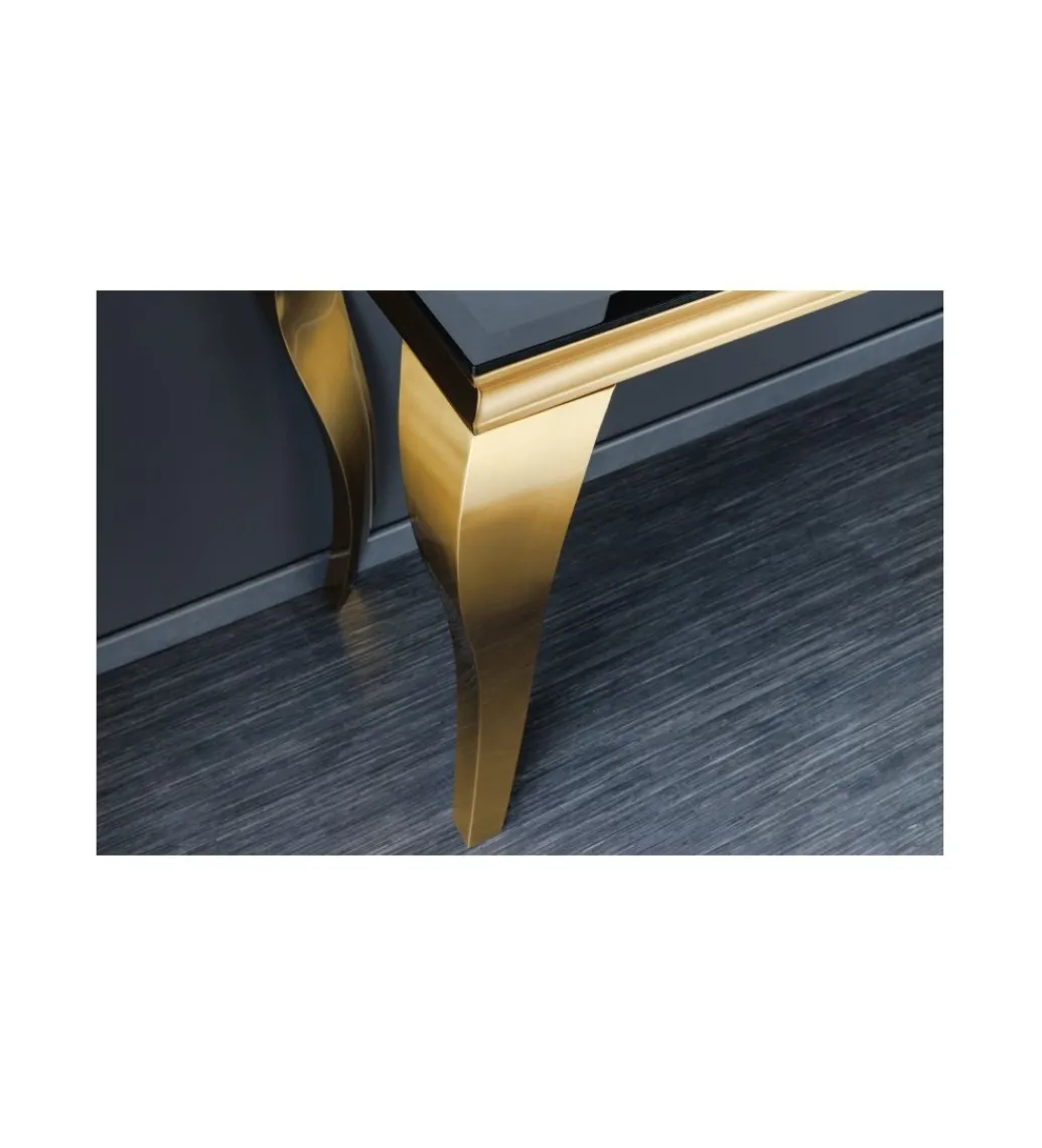 Konsola TRENTINO Modern Barock 140 cm czarna*Invicta Interior Best