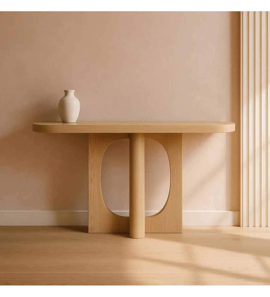 Konsola VURIC 120 cm naturalna*Zona-Design Best