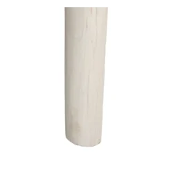 Konsola WORNYM 120 cm drewno teak biała przecierana*Zona-Design