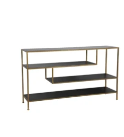 Konsola YLAYA 140 cm czarny mat złota*L&L New