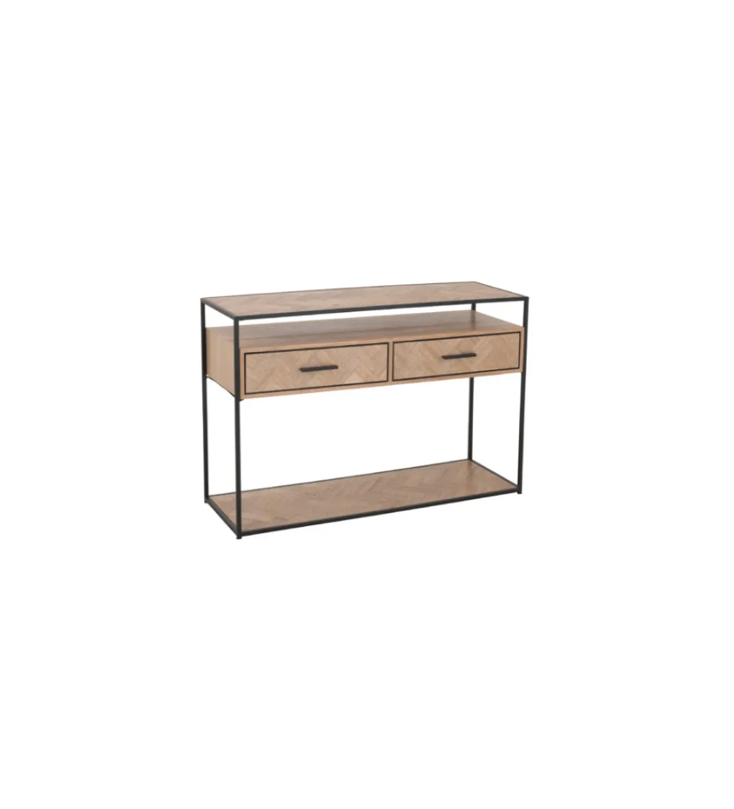 Konsola ZYGZAK 120 cm naturalny*J-Line Outlet