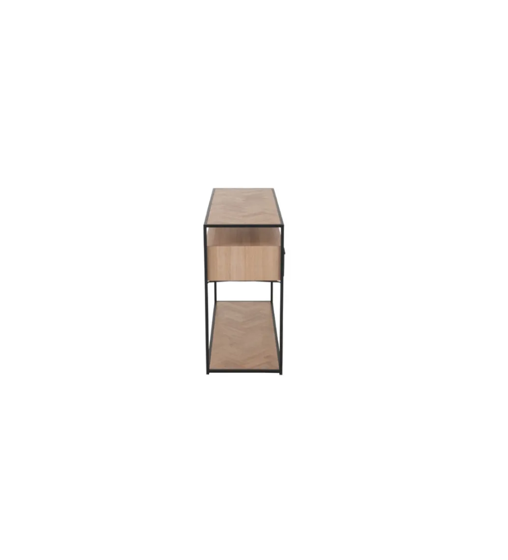 Konsola ZYGZAK 120 cm naturalny*J-Line Outlet