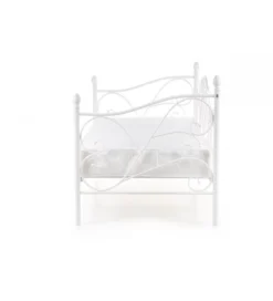 Łóżko SUMATRA 90 cm x 200 cm białe*Halmar Outlet