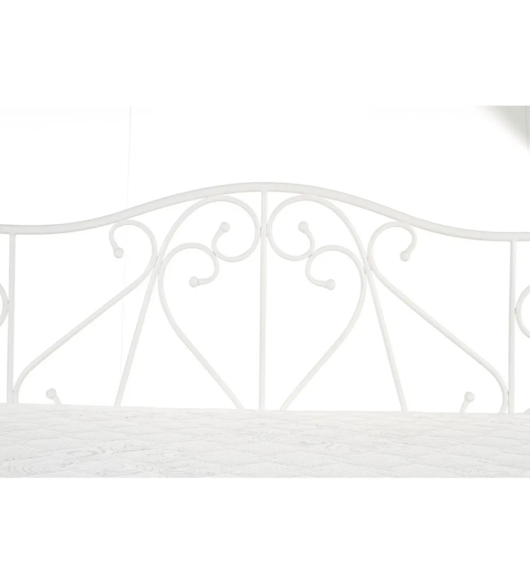 Łóżko SUMATRA 90 cm x 200 cm białe*Halmar Outlet