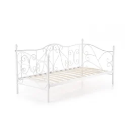 Łóżko SUMATRA 90 cm x 200 cm białe*Halmar Outlet