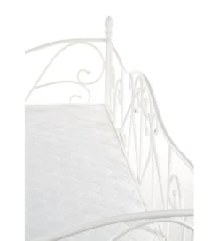 Łóżko SUMATRA 90 cm x 200 cm białe*Halmar Outlet