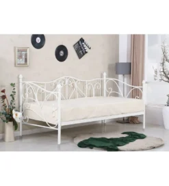 Łóżko SUMATRA 90 cm x 200 cm białe*Halmar Outlet