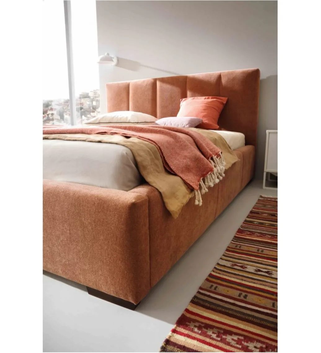Łóżko VANESSA z pojemnikiem na pościel w różnych rozmiarach i kolorach do wyboru*Comforteo Discount