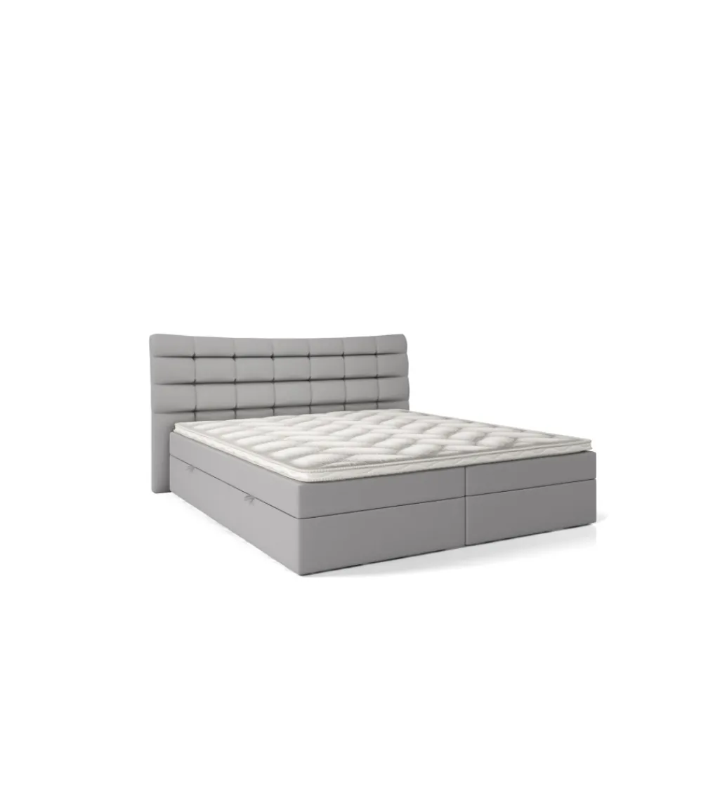 Łóżko VIVO z pojemnikiem na pościel od 120 do 200 cm wymiary do wyboru tkanina do wyboru*GZDDesign Outlet