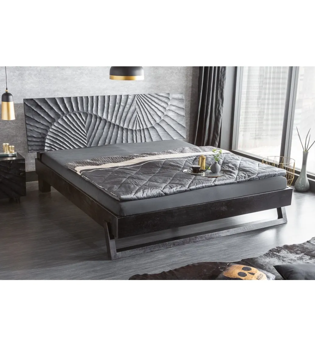 Łóżko ZEUS Scorpion 180 cm x 200 cm drewno mango*Invicta Interior - przedsprzedaż Online
