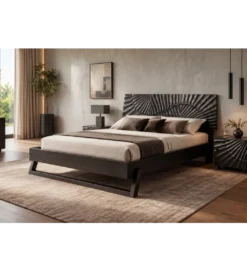 Łóżko ZEUS Scorpion 180 cm x 200 cm drewno mango*Invicta Interior - przedsprzedaż Online