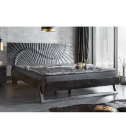 Łóżko ZEUS Scorpion 180 cm x 200 cm drewno mango*Invicta Interior - przedsprzedaż Online