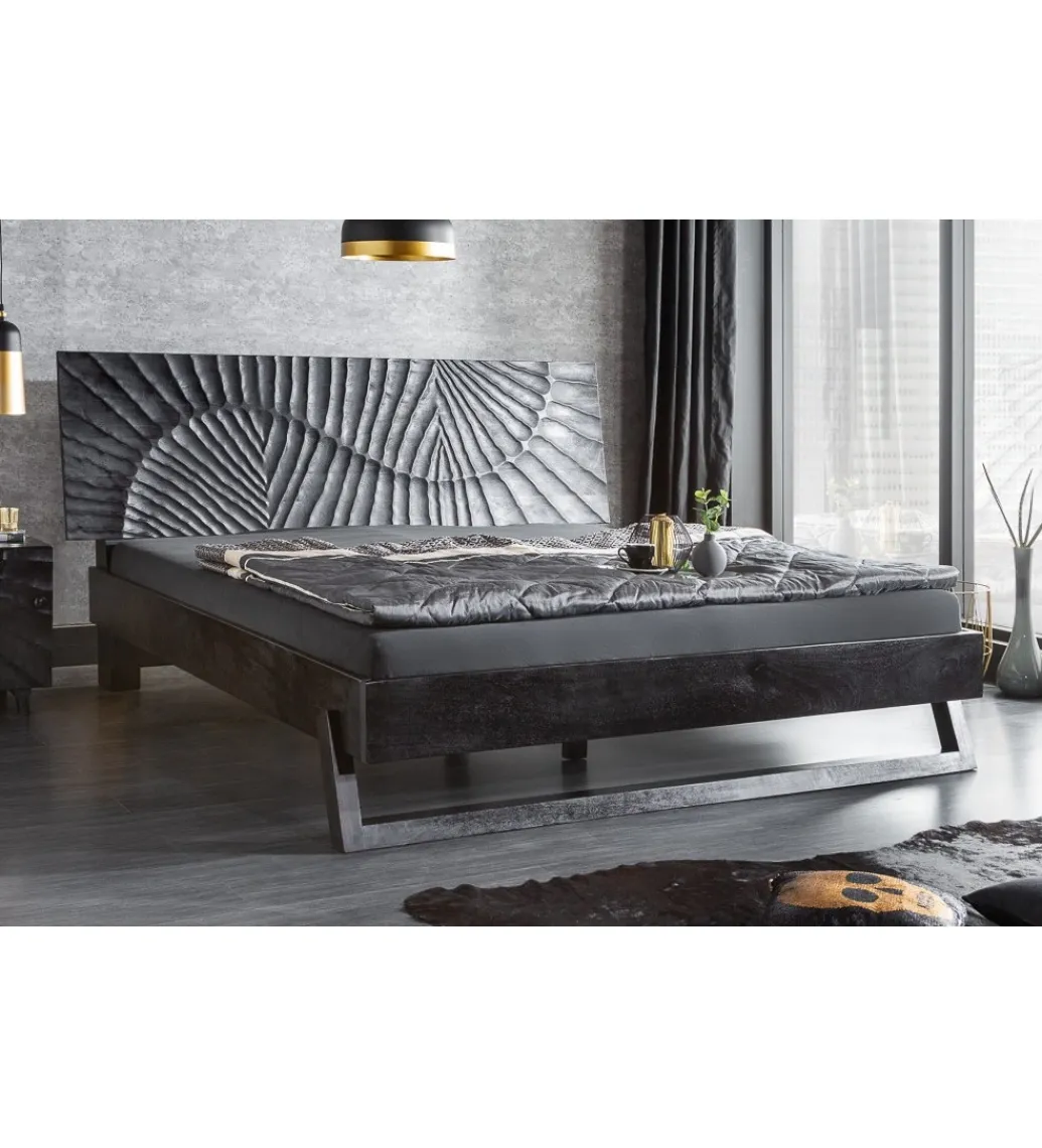 Łóżko ZEUS Scorpion 180 cm x 200 cm drewno mango*Invicta Interior - przedsprzedaż Online