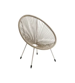 Krzesło ACAPULCO MONO beżowe*KARE Outlet