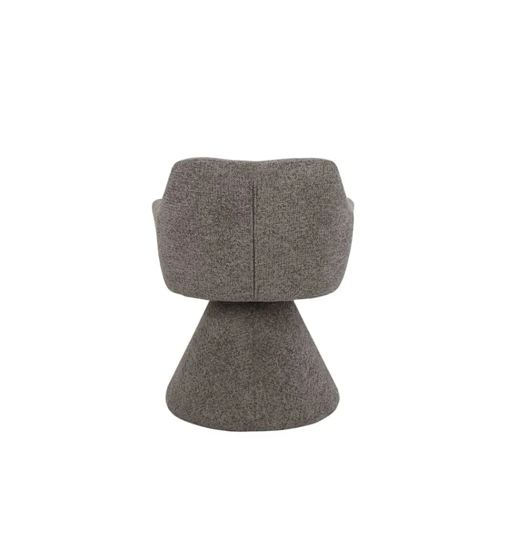 Krzesło AMBIENTO 79 cm obrót 180 stopni brązowe*Invicta Interior Best