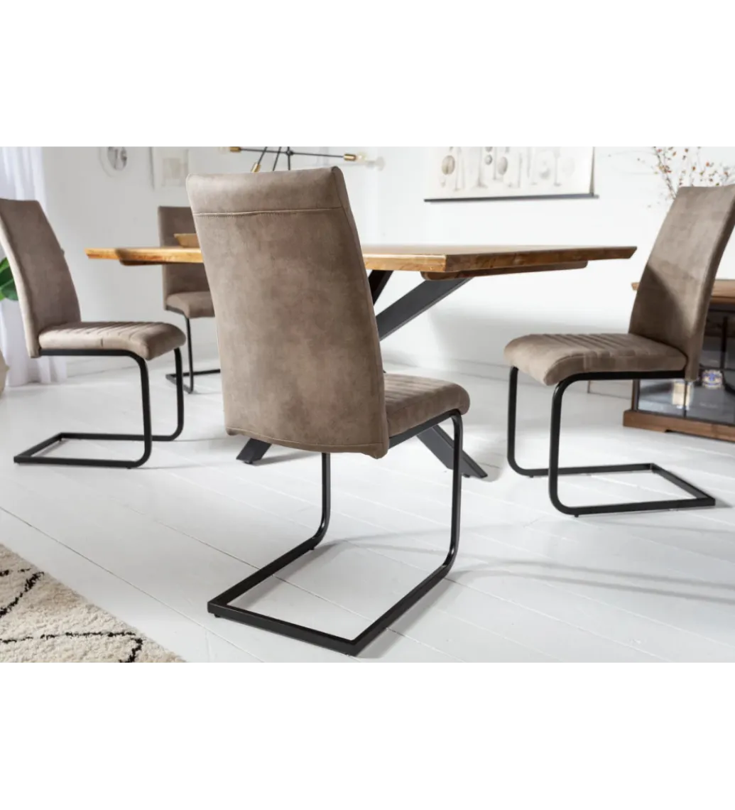 Krzesło APARTMENT antyczny taupe*Invicta Interior Hot
