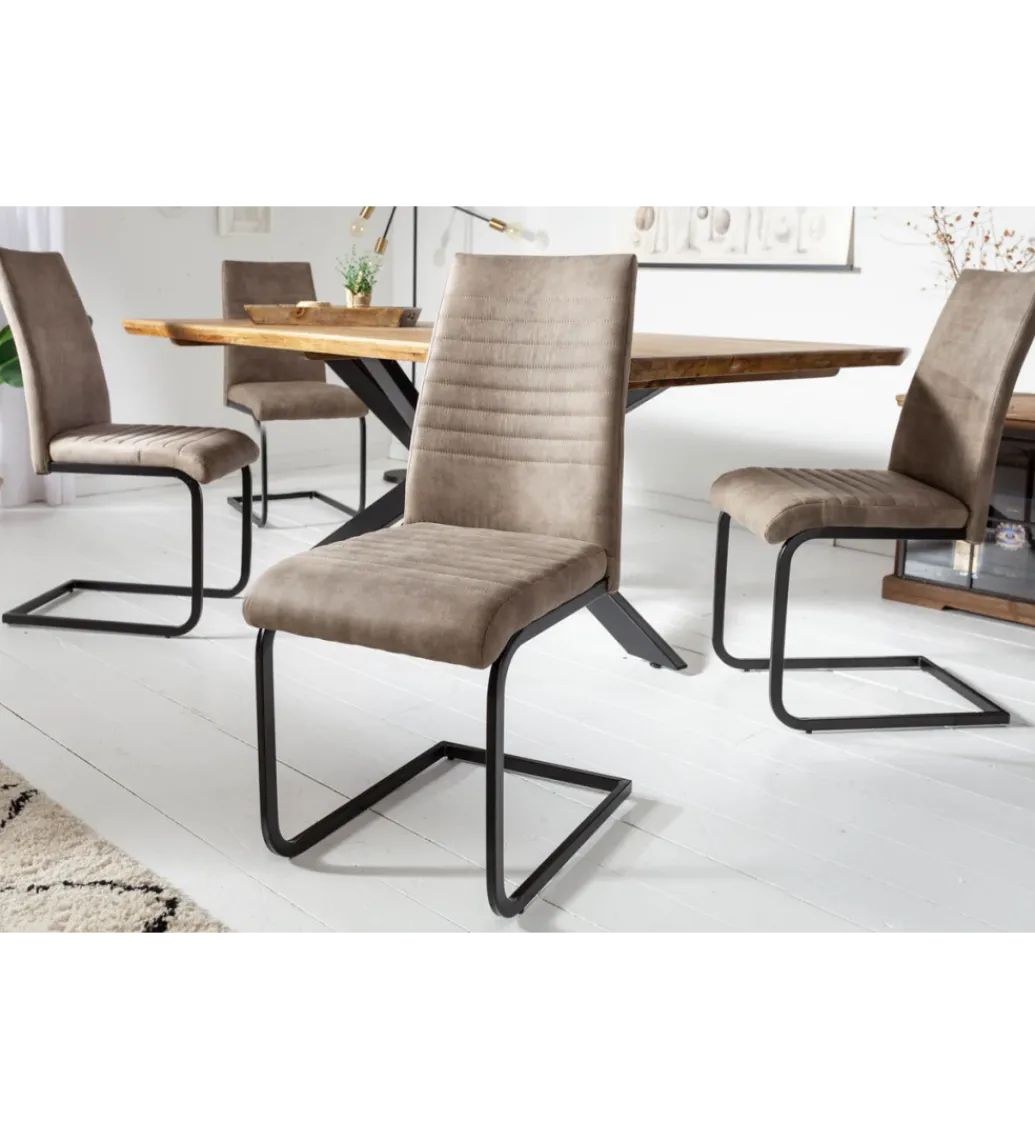 Krzesło APARTMENT antyczny taupe*Invicta Interior Hot