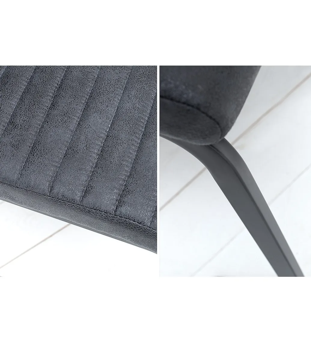 Krzesło Appartment antyczny szary*Invicta Interior Discount