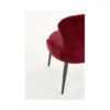 Krzesło Bella bordowe*Halmar New