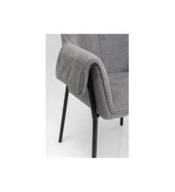 Krzesło BESS 83 cm bouclé szary*KARE Hot