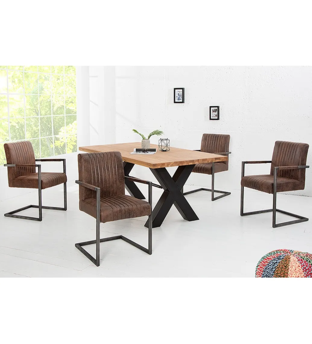 Krzesło Big Aston antyczny brąz*Invicta Interior Discount