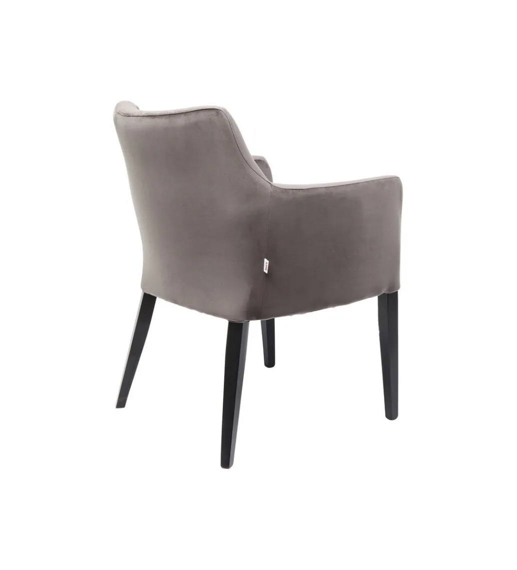 Krzesło BLACK MODE 87 cm welwet szary*KARE