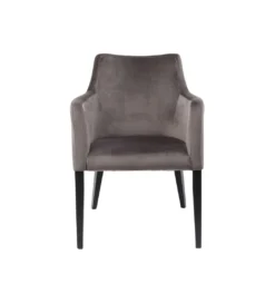 Krzesło BLACK MODE 87 cm welwet szary*KARE