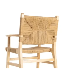 Krzesło BRAZOS 85 cm drewno kauczuk naturalne*Zona-Design
