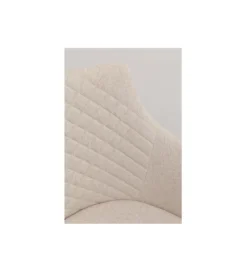 Krzesło COCO WOOD kremowe Chenille*KARE Online