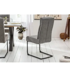 Krzesło Comfort ciemnoszare*Invicta Interior New