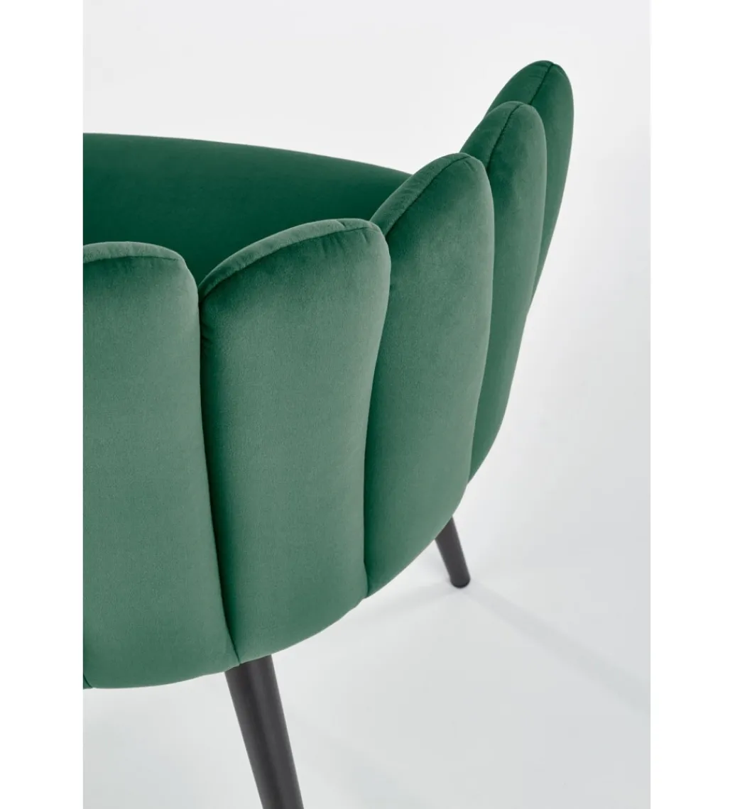 Krzesło CROWN ciemnozielone*Halmar Discount