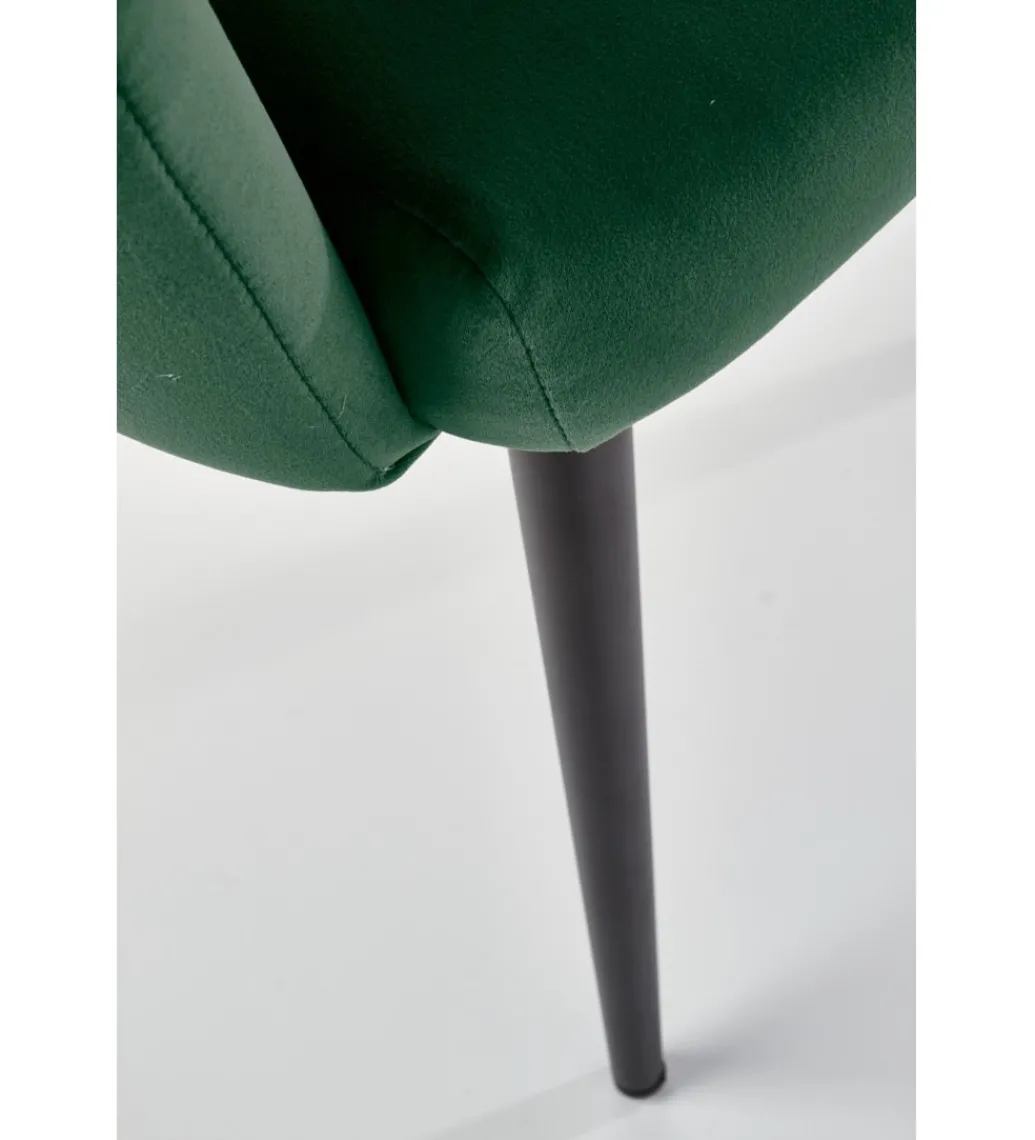 Krzesło CROWN ciemnozielone*Halmar Discount