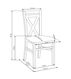 Krzesło DARIUSZ 90 cm naturalne*Halmar Discount