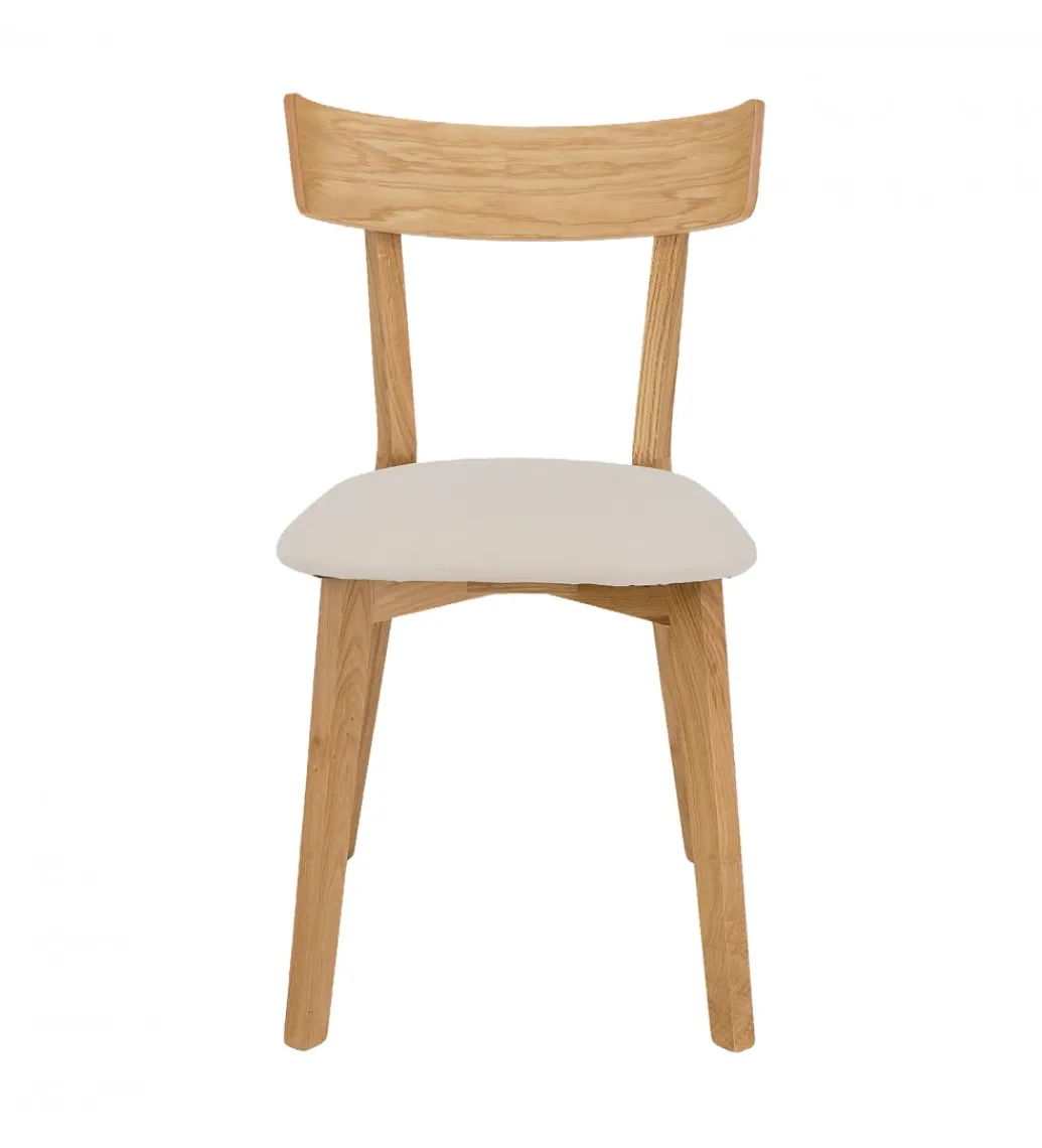 Krzesło dębowe ORMEN skóra*POLSKI DESIGN Best