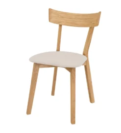 Krzesło dębowe ORMEN tkanina*POLSKI DESIGN