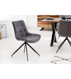 Krzesło DOLOMIT jasnoszare*Invicta Interior New