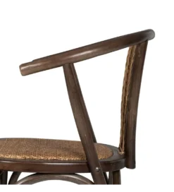 Krzesło DUROS czekoladowe ratan drewno buk*Zona-Design Online