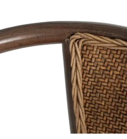 Krzesło DUROS czekoladowe ratan drewno buk*Zona-Design Online