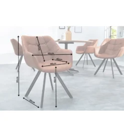 Krzesło Dutch Courturier antyczny brąz*Invicta Interior Discount