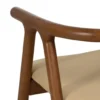 Krzesło EMYLY 76 cm kremowo brązowy*Zona-Design Outlet
