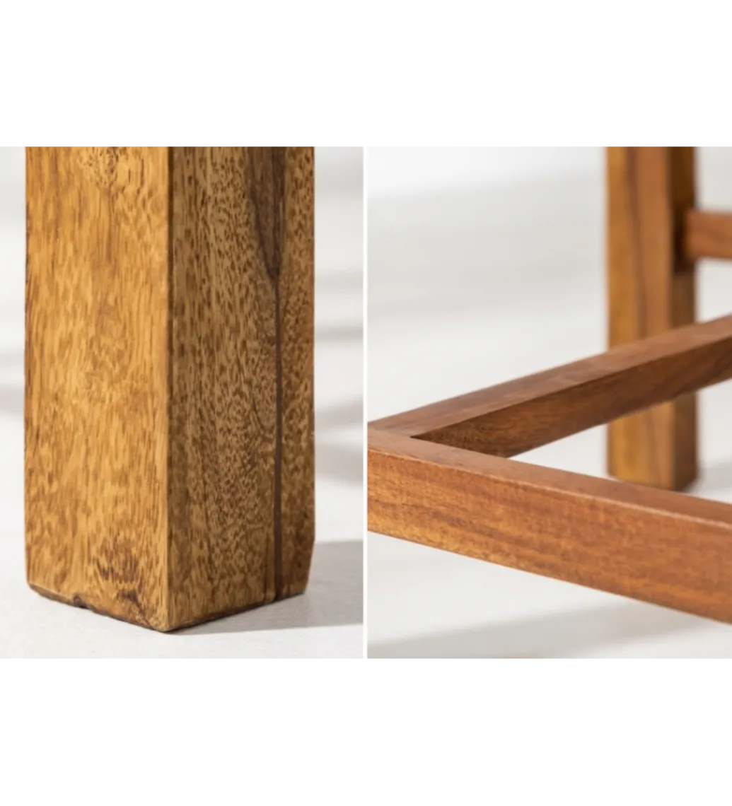 Krzesło Finice Newark Makassar drewno sheesham*Invicta Interior - przedsprzedaż New