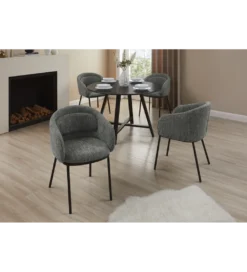 Krzesło FLORENZ szare*Invicta Interior Discount