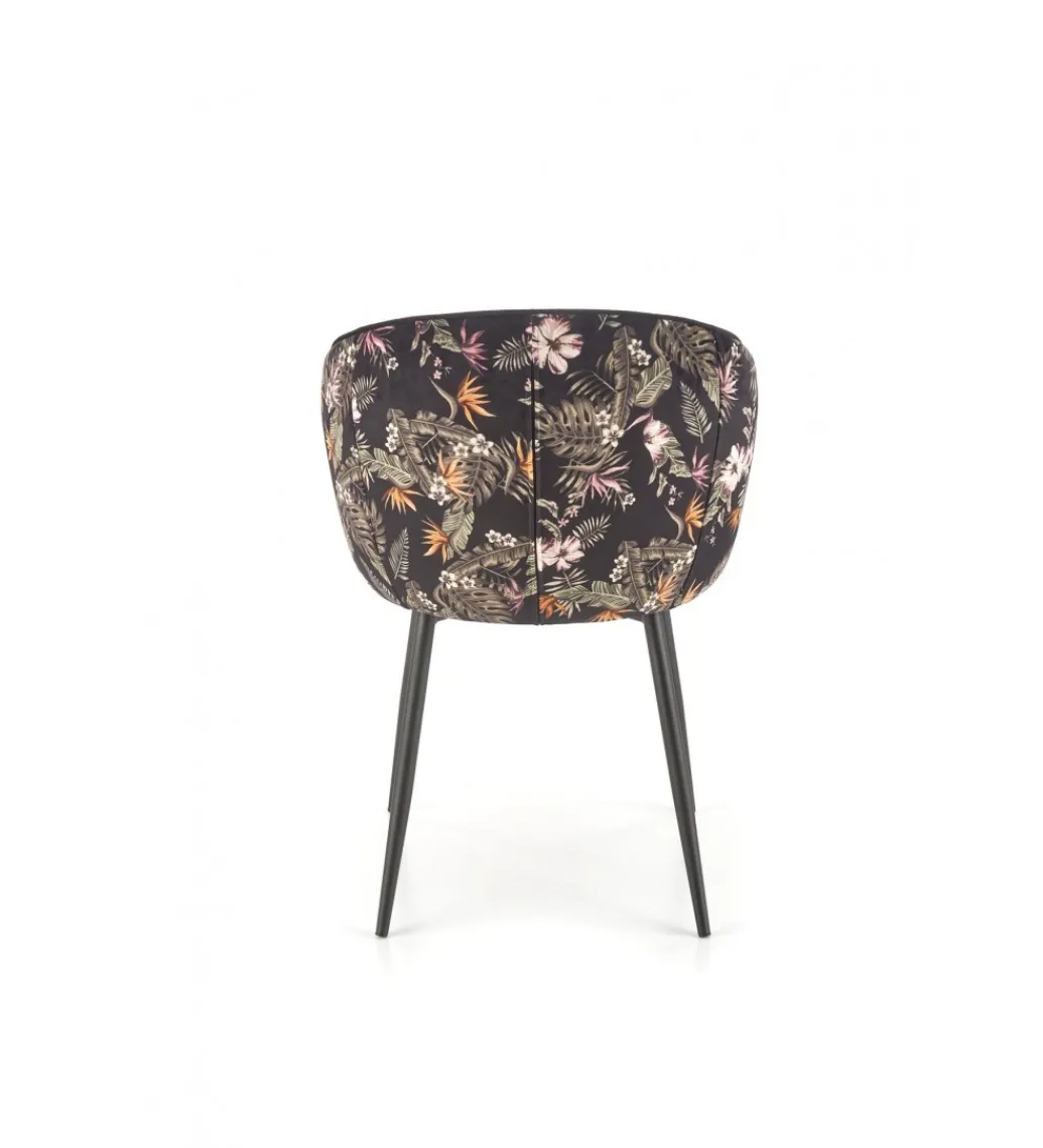 Krzesło FLOWER II czarne*Halmar Discount